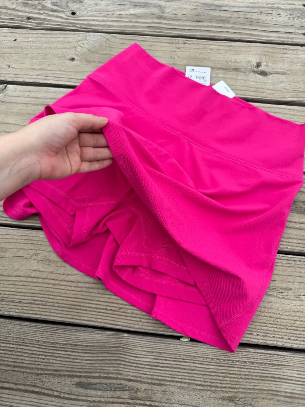 90 Degree by Reflex Bright Pink Tennis Skirt – Size XL – NWT